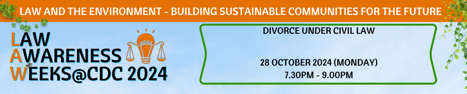 LAW@CDC 2024 - Divorce under Civil Law