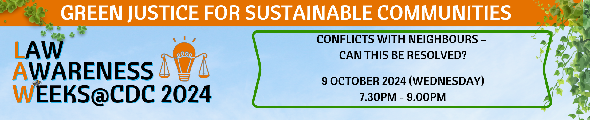 LAW@CDC 2024 - Conflicts with Neighbours – can this be resolved?